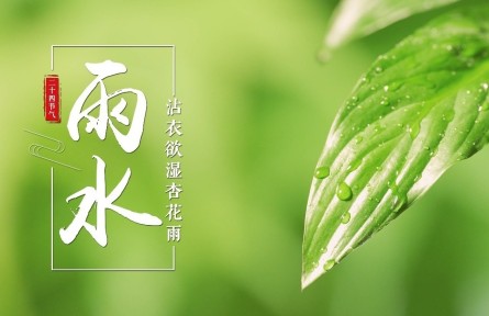 雨水，沾衣欲濕杏花雨