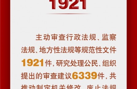 “數(shù)”說全國人大常委會(huì)工作報(bào)告