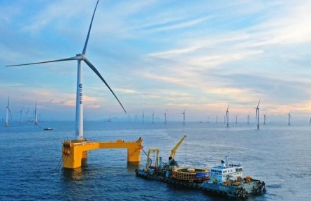 海上風(fēng)電場(chǎng) offshore wind farm