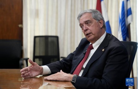 烏拉圭畜牧業(yè)、農(nóng)業(yè)和漁業(yè)部長(zhǎng)費(fèi)爾南多·馬托斯：“一帶一路”倡議縮短了烏拉圭和中國(guó)之間的距離