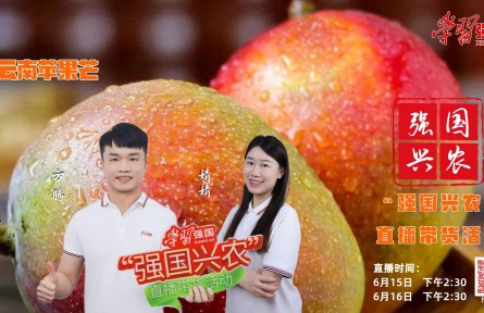 盛夏炎炎，鮮果相伴，“強(qiáng)國興農(nóng)”直播帶貨活動繼續(xù)與您相約