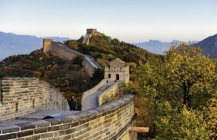 北京延慶：絢麗！長(zhǎng)城秋色大片來(lái)啦