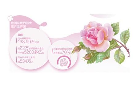 我國種苗花卉企業(yè)年產(chǎn)值超5200億元