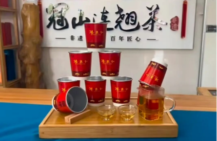 家鄉(xiāng)農(nóng)產(chǎn)品大學(xué)生推薦官 | 品牌手記?：非遺名品:冠山連翹茶