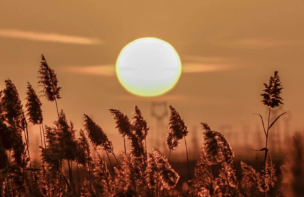 甘肅敦煌：大漠孤煙直，黨河落日?qǐng)A